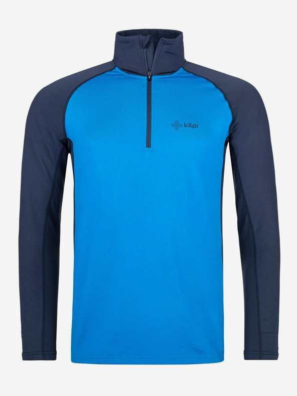 Kilpi Camicia sportiva da uomo blu con collo alto Kilpi WILLIE