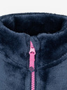Kilpi Felpa in pile con zip da bambina blu scuro Kilpi ERIN