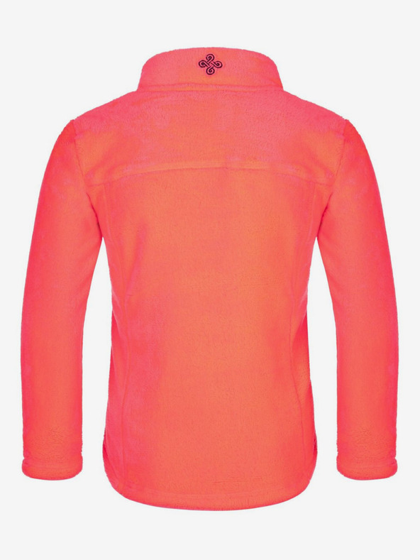 Kilpi Felpa in pile con zip rosa scuro per bambina Kilpi ERIN