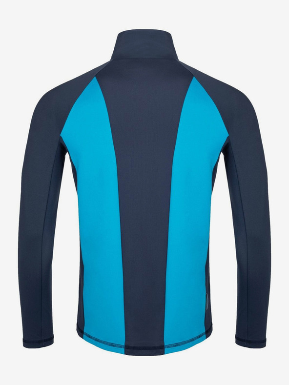 Kilpi T-shirt termica da uomo blu con collo alto Kilpi WILLIE