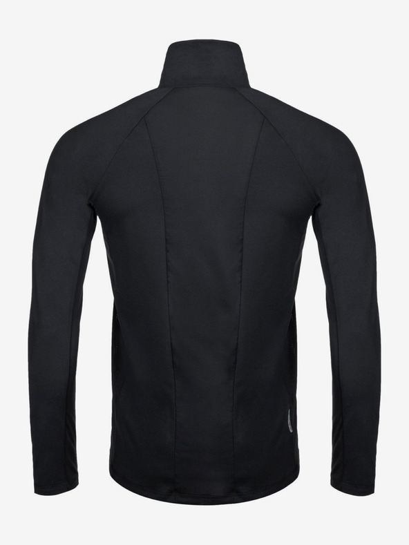 Kilpi T-shirt termica nera da uomo con collo alto Kilpi WILLIE