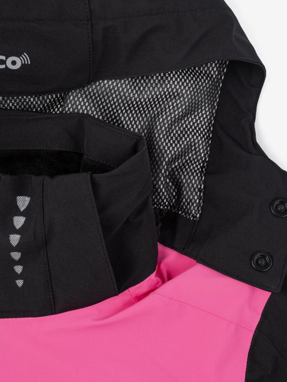Kilpi Giacca da sci invernale da donna nera e rosa Kilpi HATTORI