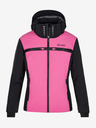 Kilpi Giacca da sci invernale da donna nera e rosa Kilpi HATTORI