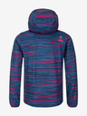 Kilpi Giacca softshell blu da bambina a fantasia Kilpi RAVIA