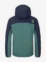 Kilpi Giacca softshell a righe da ragazzo color petrolio Kilpi RAVIO