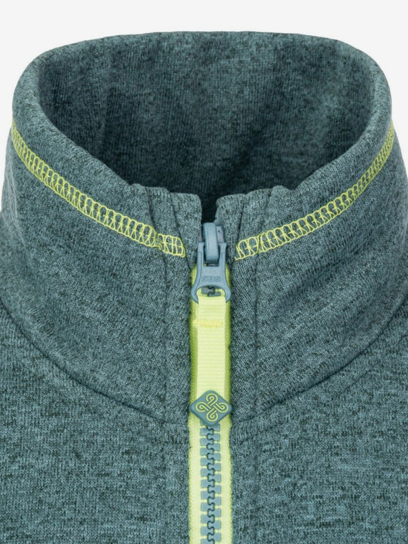 Kilpi Felpa in pile da ragazzo color petrolio Kilpi REGIN