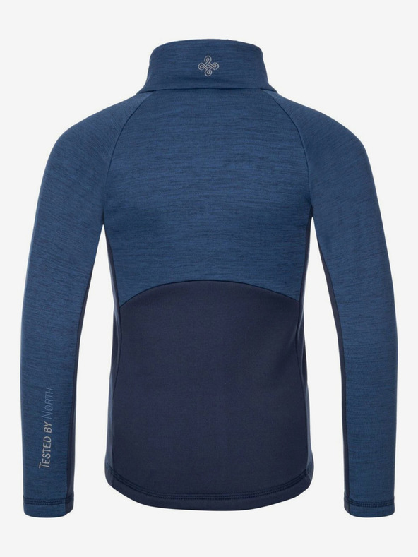 Kilpi Felpa funzionale da bambino blu scuro senza cappuccio Kilpi TOMMS