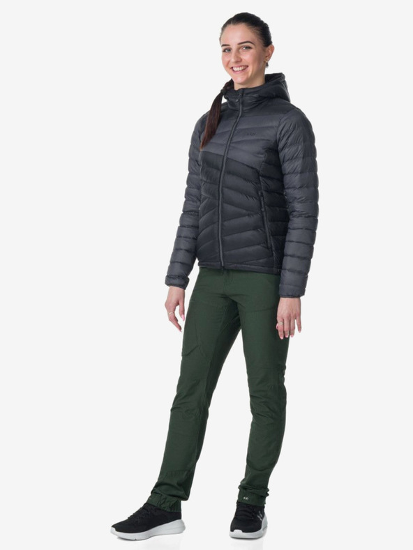 Kilpi Piumino Kilpi PYRAMIDEN da donna grigio e nero