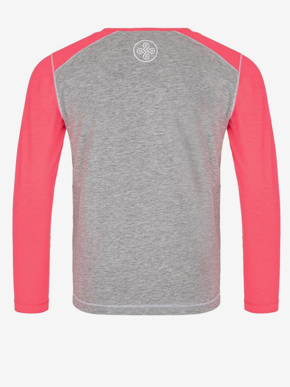 Kilpi Maglietta a maniche lunghe grigio chiaro da bambina Kilpi SONIER