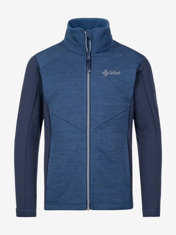 Kilpi Felpa sportiva con zip da ragazzo Kilpi TOMMS blu scuro