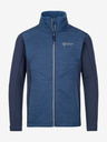 Kilpi Felpa sportiva con zip da ragazzo Kilpi TOMMS blu scuro