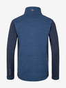 Kilpi Felpa sportiva con zip da ragazzo Kilpi TOMMS blu scuro