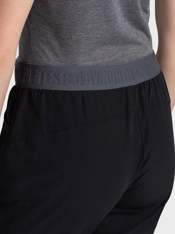 Kilpi Pantaloni sportivi neri a tre quarti da donna Kilpi MEEDIN