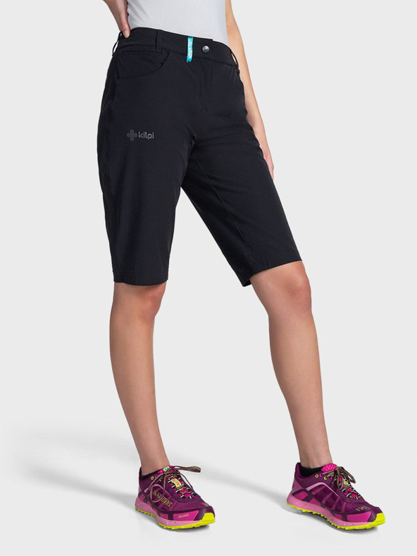 Kilpi Pantaloncini sportivi neri da donna Kilpi SYLANE