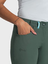 Kilpi Pantaloncini sportivi da donna verde scuro Kilpi SYLANE