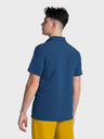 Kilpi Camicia sportiva a maniche corte da uomo blu scuro Kilpi BOMBAY