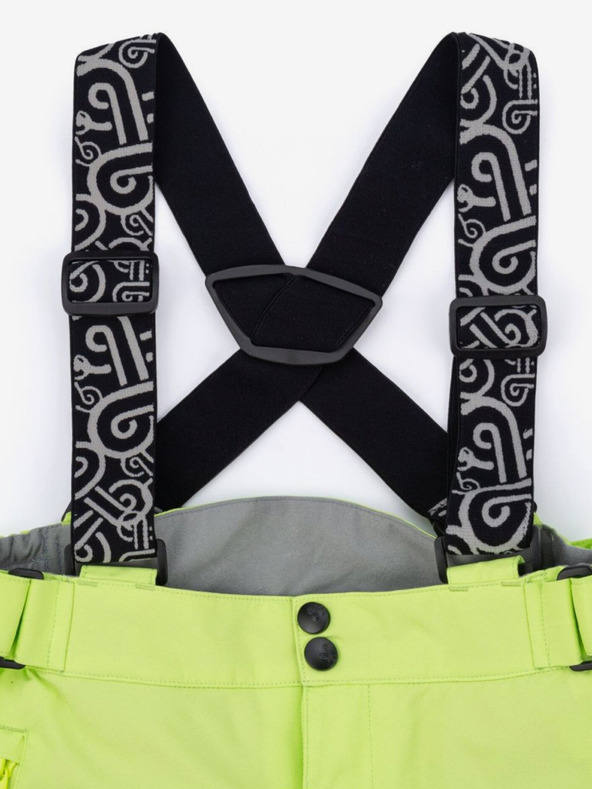 Kilpi Pantaloni da sci per bambini verde chiaro Kilpi GABONE