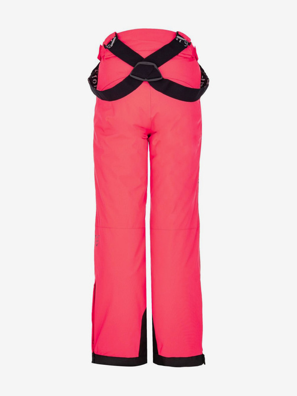 Kilpi Pantaloni da sci da bambina rosa scuro Kilpi GABONE