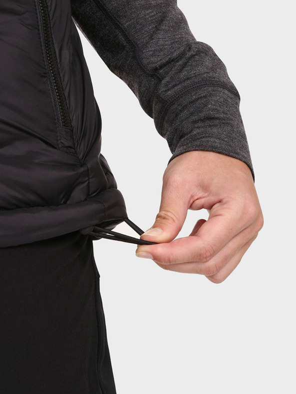 Kilpi Gilet trapuntato nero da donna Kilpi NAI