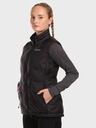 Kilpi Gilet trapuntato nero da donna Kilpi NAI