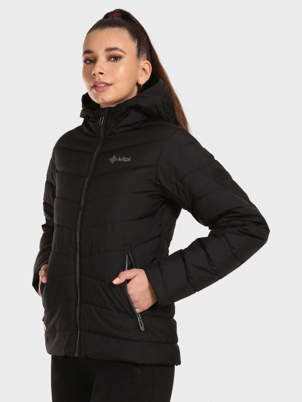 Kilpi Giacca invernale trapuntata nera da donna Kilpi TASHA