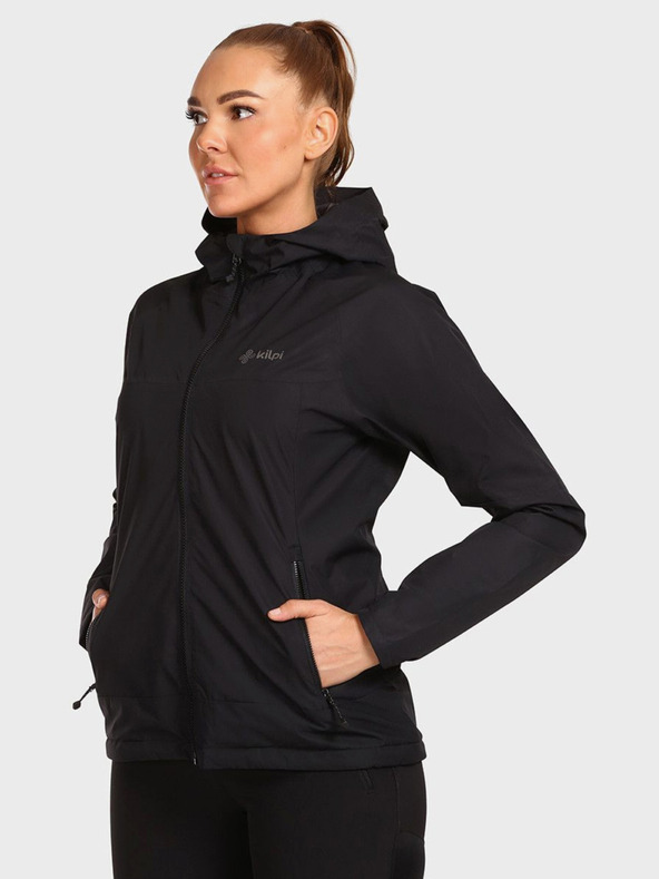 Kilpi Giacca sportiva nera da donna Kilpi OLVERA