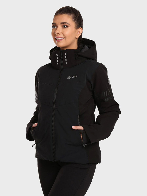 Kilpi Giacca da sci nera da donna Kilpi LORIEN