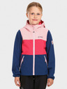 Kilpi Giacca softshell blu e rosa da bambina Kilpi RAVIA