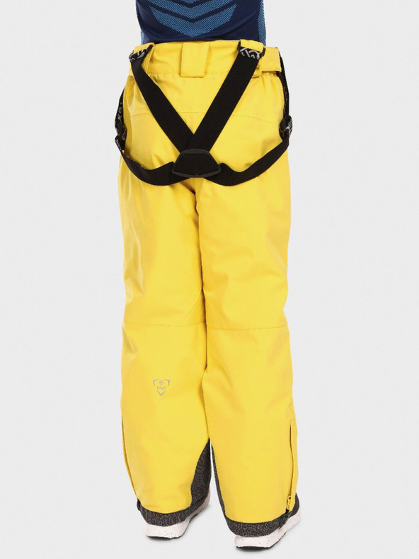Kilpi Pantaloni da sci per ragazzi KILPI MIMAS gialli