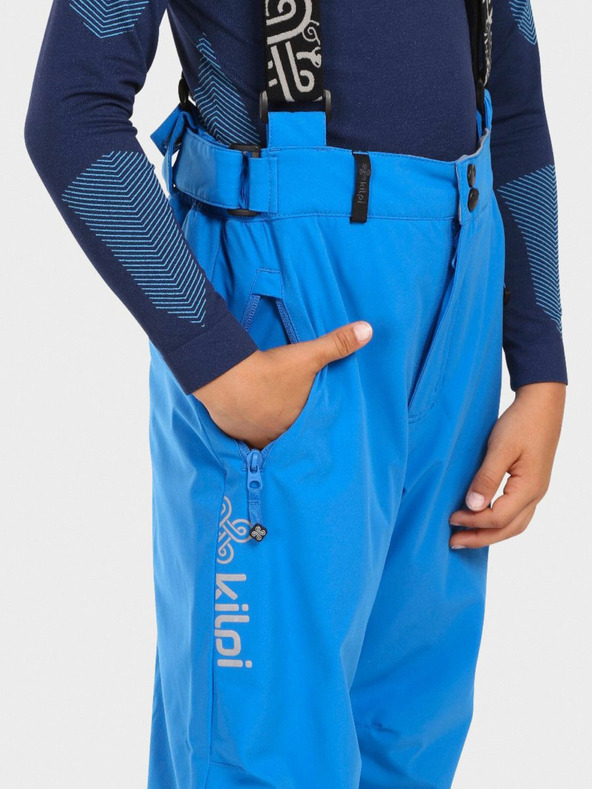 Kilpi Pantaloni da sci blu da ragazzo KILPI MIMAS