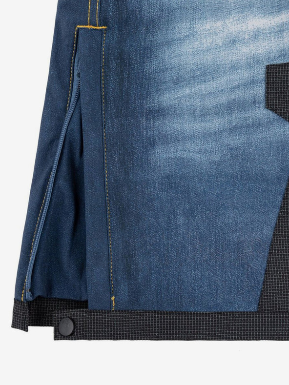 Kilpi Pantaloni da sci softshell da uomo blu scuro Kilpi JEANSO