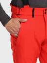 Kilpi Pantaloni da sci softshell da uomo rossi Kilpi RHEA