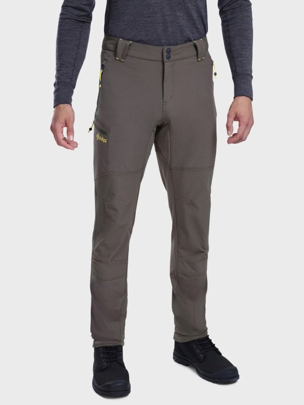 Kilpi Pantaloni outdoor da uomo grigio scuro KILPI TIDE