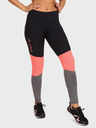 Kilpi Leggings sportivi da donna neri e rosa Kilpi ALEXO