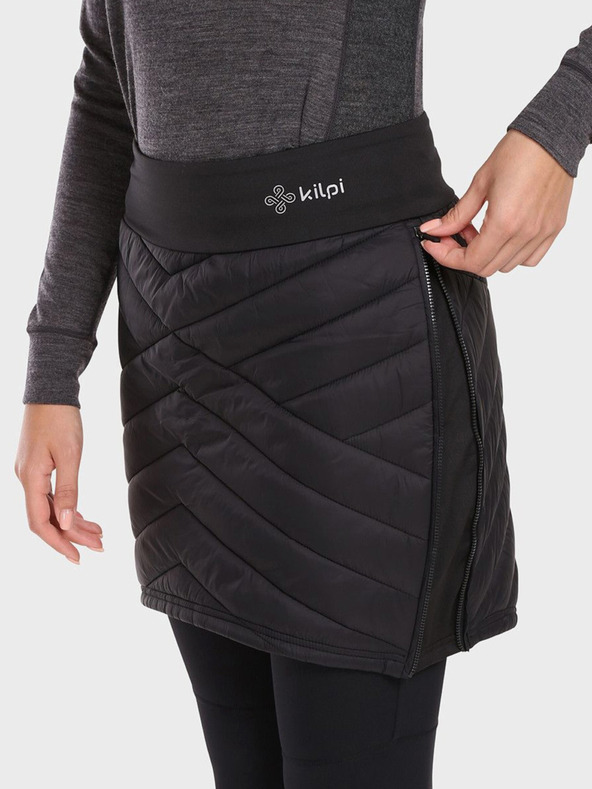 Kilpi Gonna invernale trapuntata nera da donna Kilpi TANY