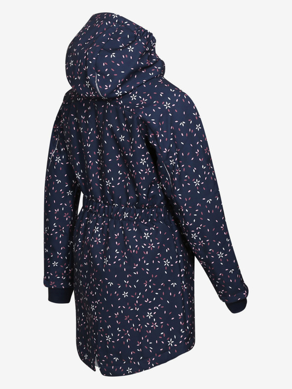 ALPINE PRO Cappotto softshell da bambina blu scuro ALPINE PRO Ilemo