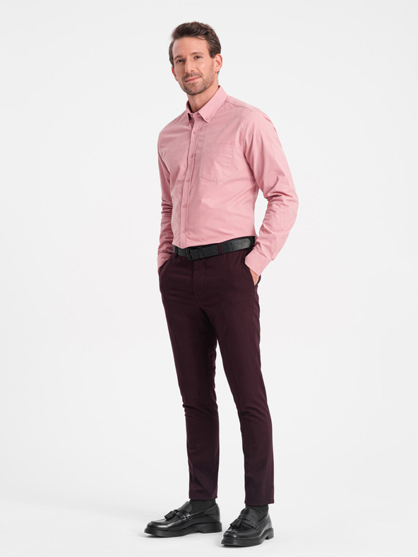 Ombre Clothing Camicia Ombre Clothing da uomo rosa