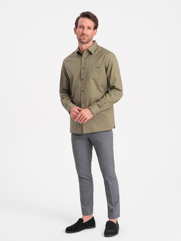 Ombre Clothing Camicia Ombre Clothing verde da uomo