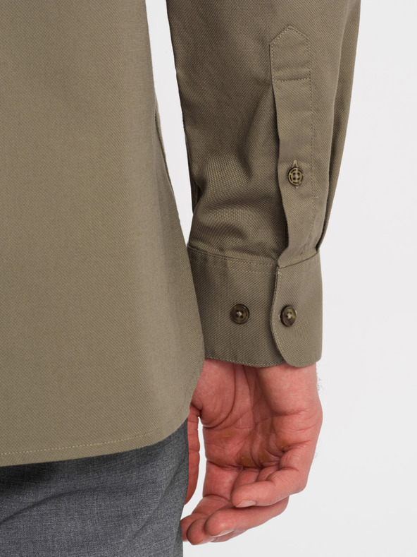 Ombre Clothing Camicia Ombre Clothing verde da uomo