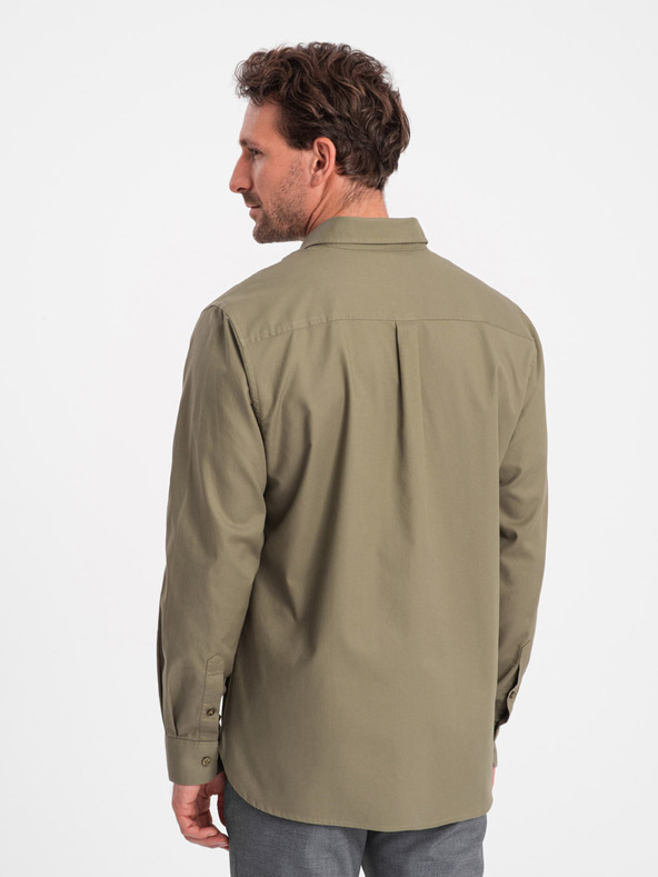 Ombre Clothing Camicia Ombre Clothing verde da uomo