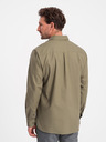 Ombre Clothing Camicia Ombre Clothing verde da uomo