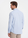 Ombre Clothing Camicia blu chiaro da uomo Ombre Abbigliamento