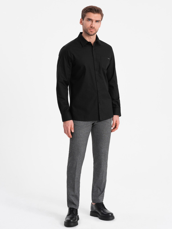 Ombre Clothing Camicia Ombre Clothing uomo nero