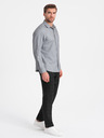 Ombre Clothing Camicia grigio chiaro da uomo Ombre Clothing