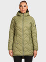 Kilpi Cappotto invernale da donna verde Kilpi LEILA-W