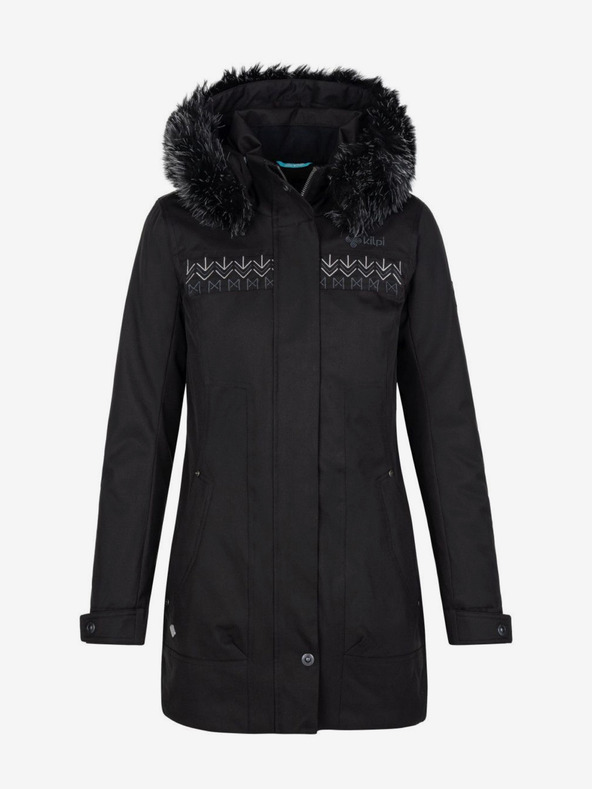 Kilpi Cappotto invernale nero da donna Kilpi PERU-W