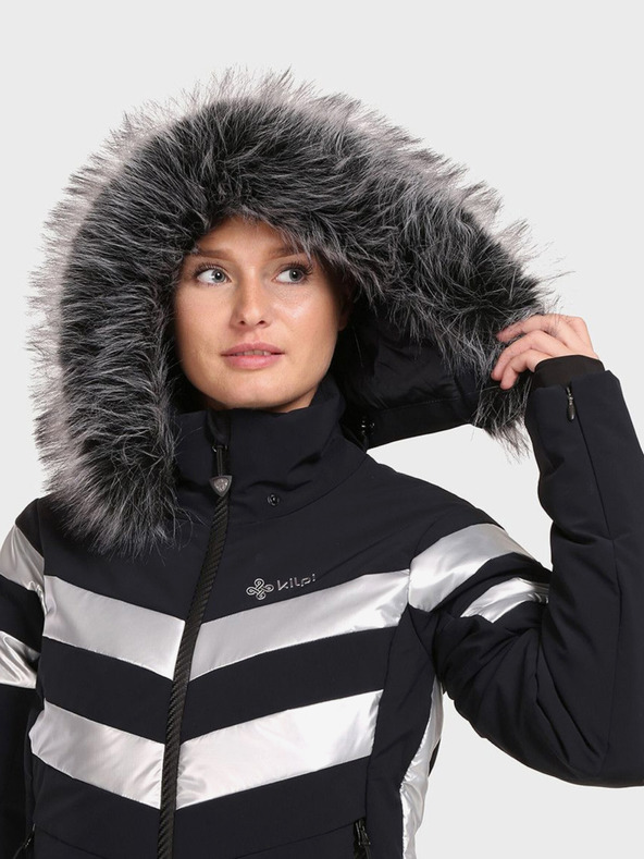Kilpi Giacca da sci di lusso nera da donna Kilpi LTD ASTER-W