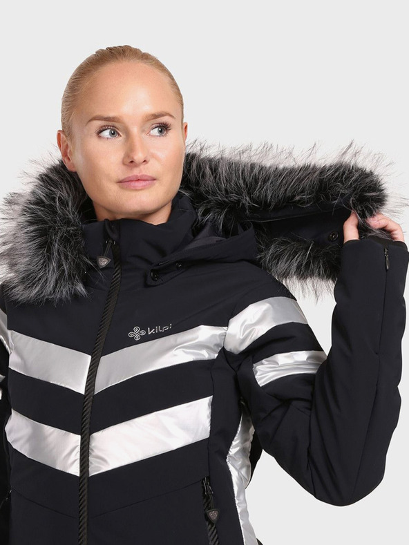 Kilpi Giacca da sci di lusso nera da donna Kilpi LTD ASTER-W