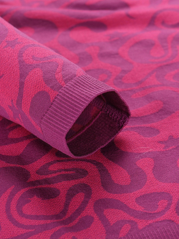 ALPINE PRO Maglietta funzionale rosa scuro per bambina ALPINE PRO Seamo