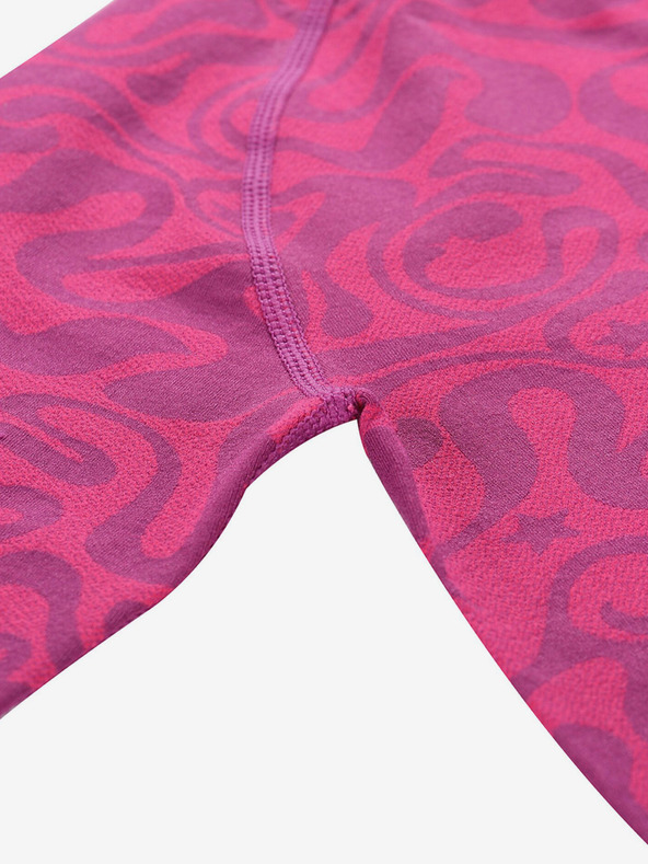 ALPINE PRO Maglietta funzionale rosa scuro per bambina ALPINE PRO Seamo